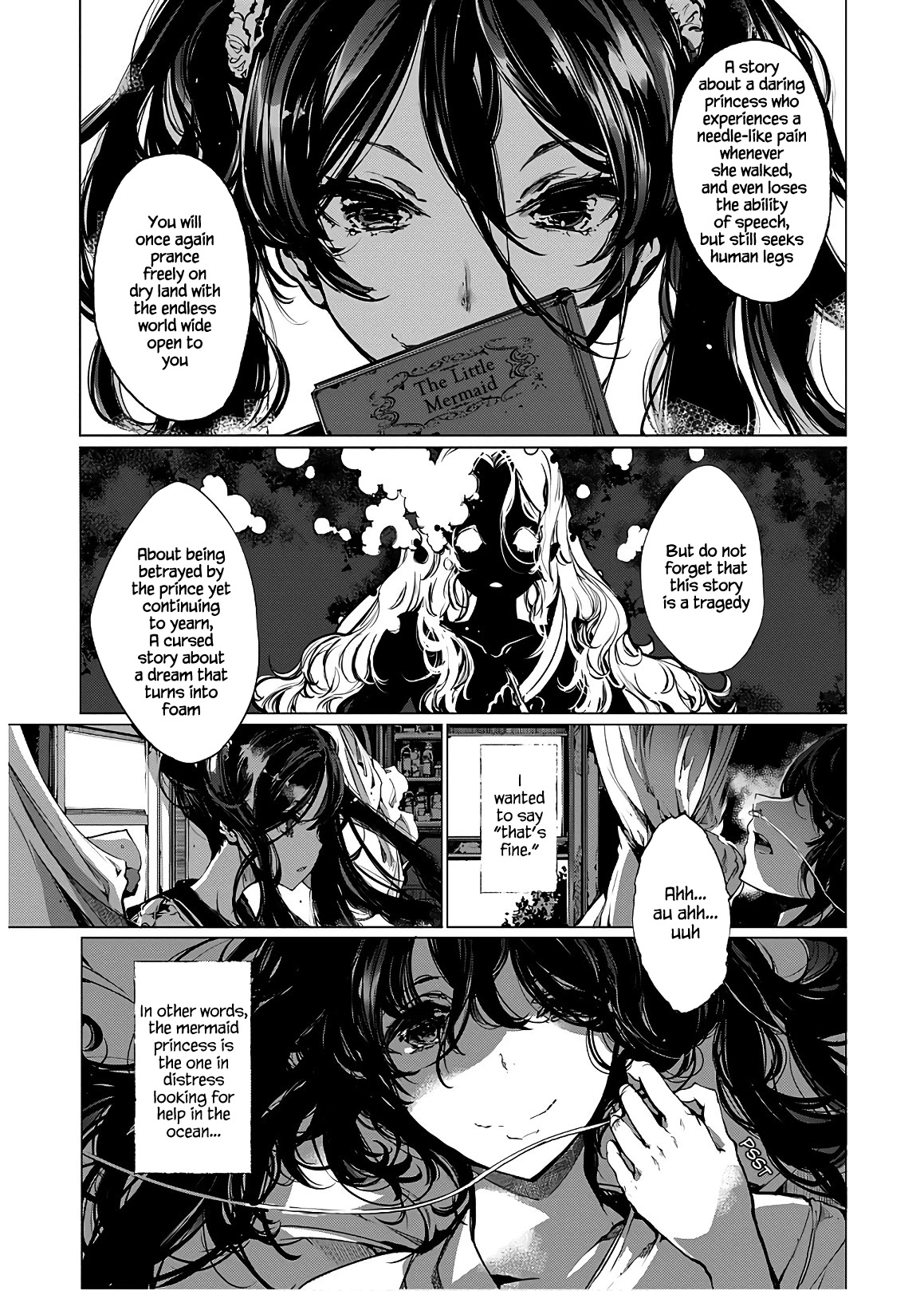 Otohime Diver Chapter 8.1 page 2 - Chapter 8.1: Black Haired Witch