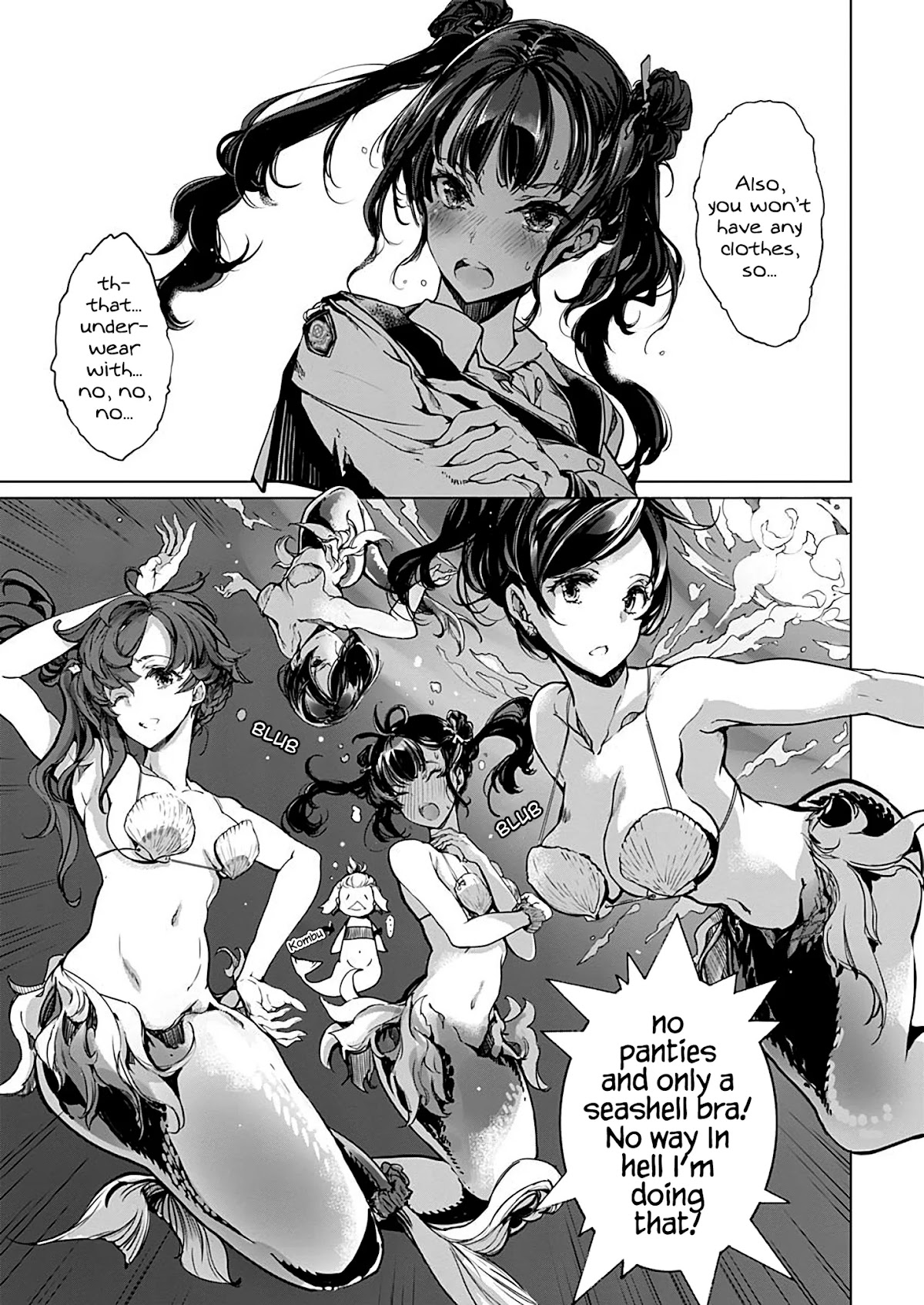 Otohime Diver Chapter 8.5 page 13 - Chapter 8.5: Omake: Shen