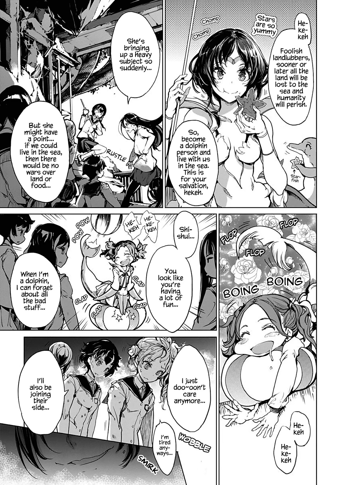 Otohime Diver Chapter 8.5 page 9 - Chapter 8.5: Omake: Shen
