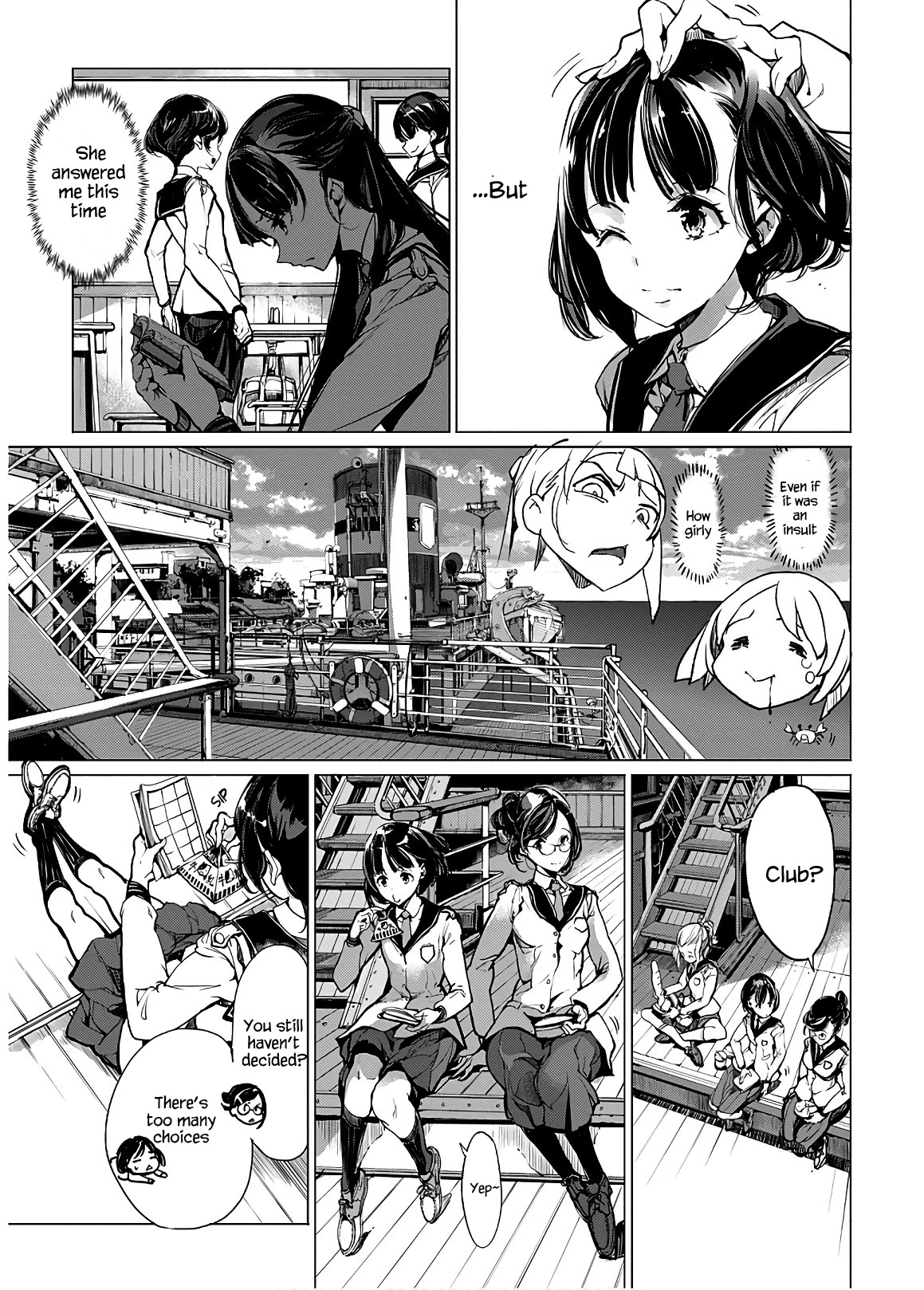 Otohime Diver Chapter 8 page 5 - Chapter 8