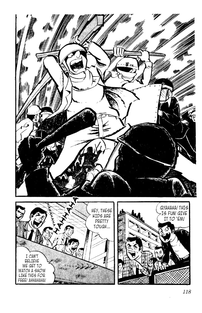 Otoko Ippiki Gaki Daishou Chapter 11 page 22 - Chapter 11: Mankichi and the Student Union