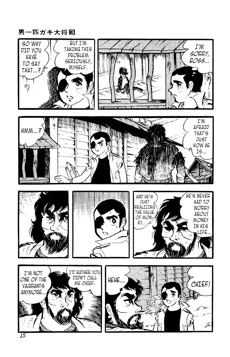 Otoko Ippiki Gaki Daishou Chapter 15 page 14 - Chapter 15: Ginji's Time to Shine