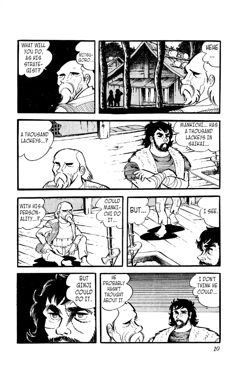 Otoko Ippiki Gaki Daishou Chapter 15 page 9 - Chapter 15: Ginji's Time to Shine