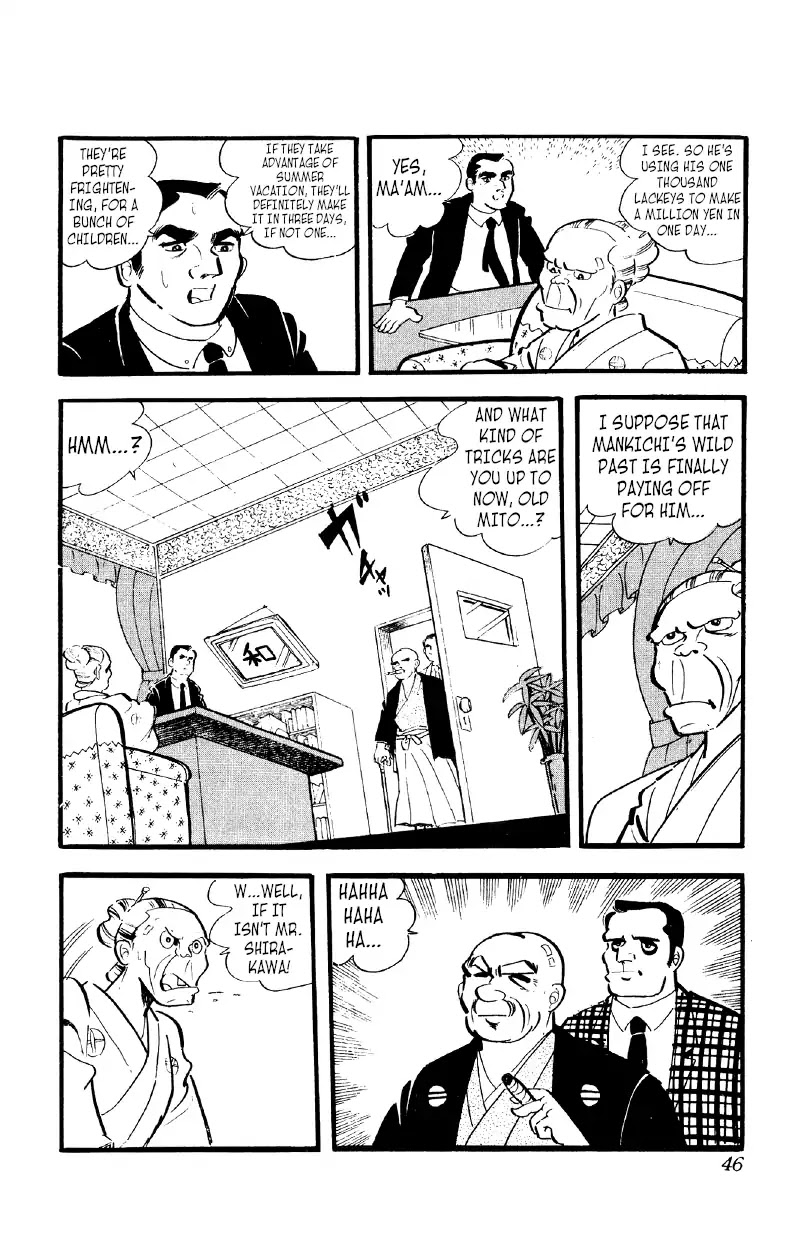 Otoko Ippiki Gaki Daishou Chapter 16 page 9 - Chapter 16: You Did It, Ginji!