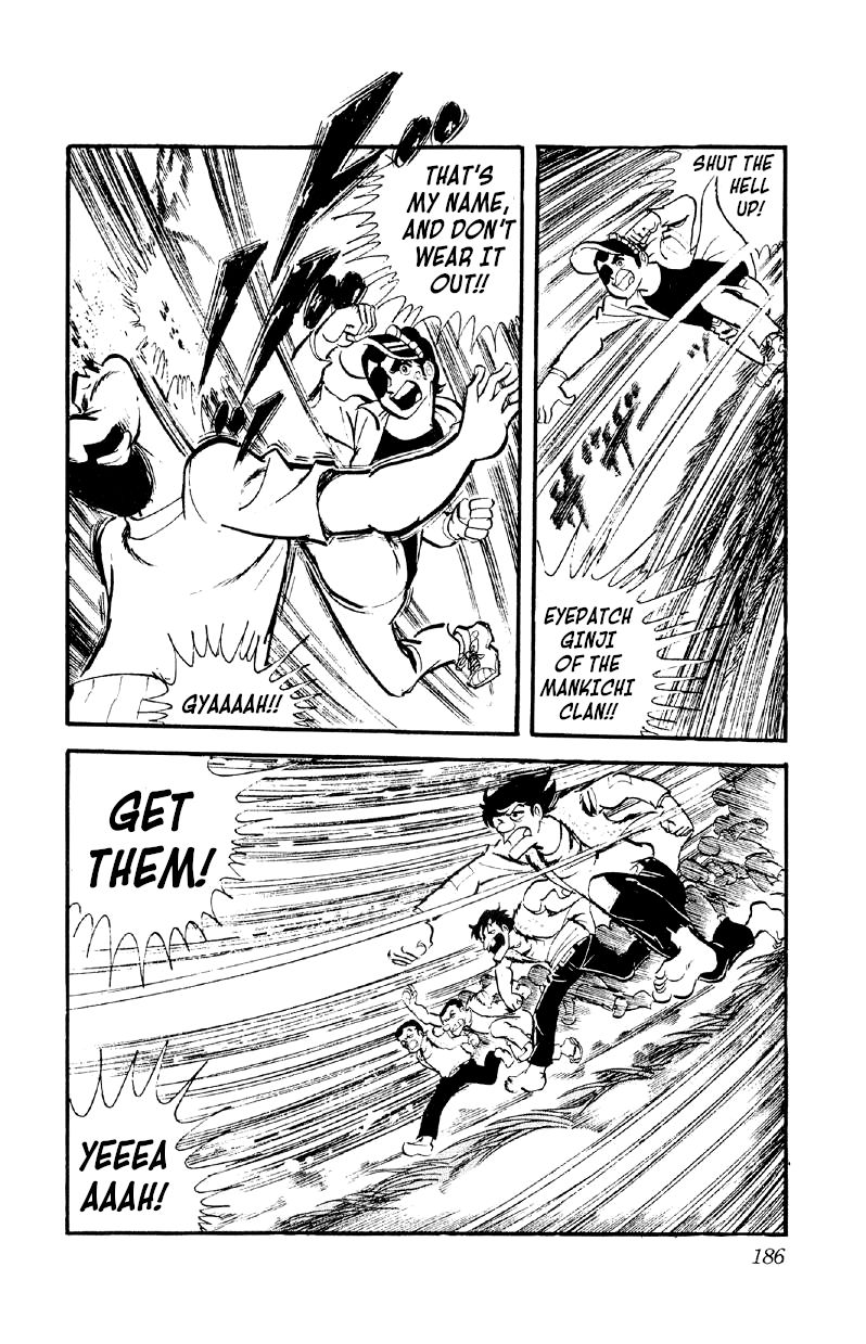 Otoko Ippiki Gaki Daishou Chapter 21 page 6 - Chapter 21: Mankichi Stands Firm