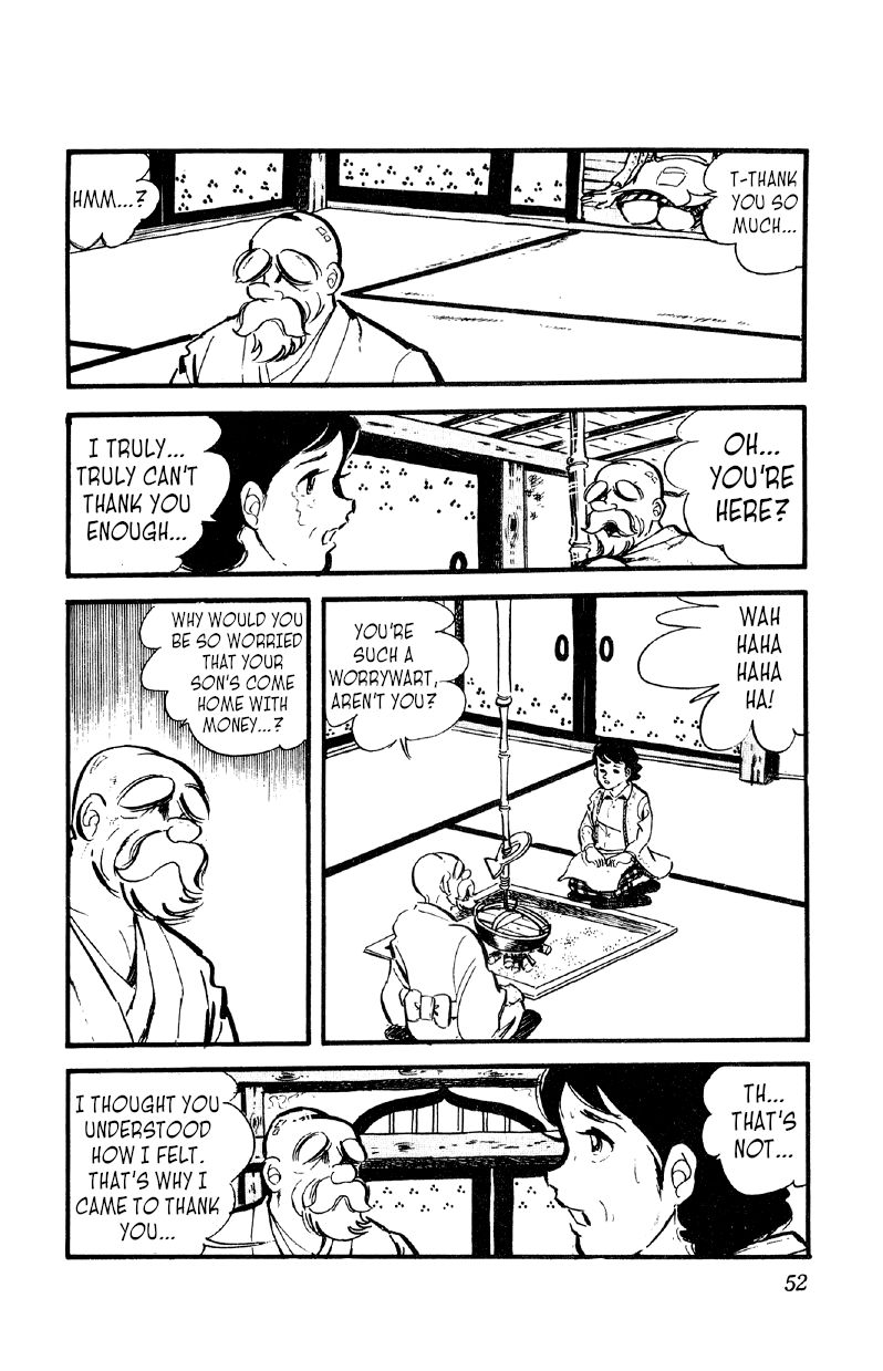 Otoko Ippiki Gaki Daishou Chapter 23 page 5 - Chapter 23 - Mankichi Interrogated
