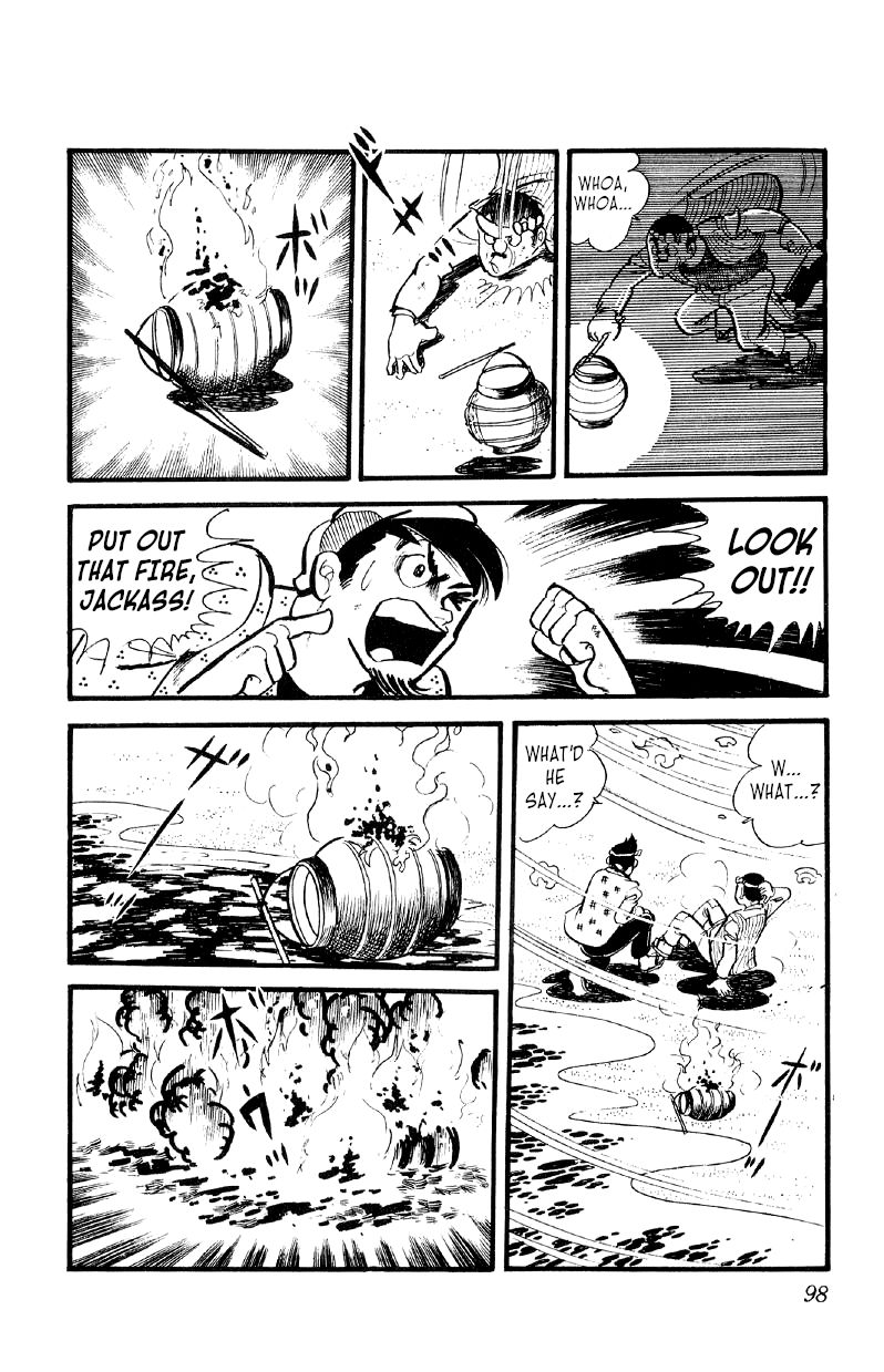 Otoko Ippiki Gaki Daishou Chapter 24 page 21 - Chapter 24 - Saikai in Flames