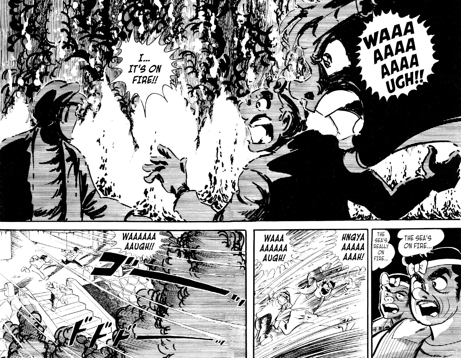 Otoko Ippiki Gaki Daishou Chapter 24 page 23 - Chapter 24 - Saikai in Flames
