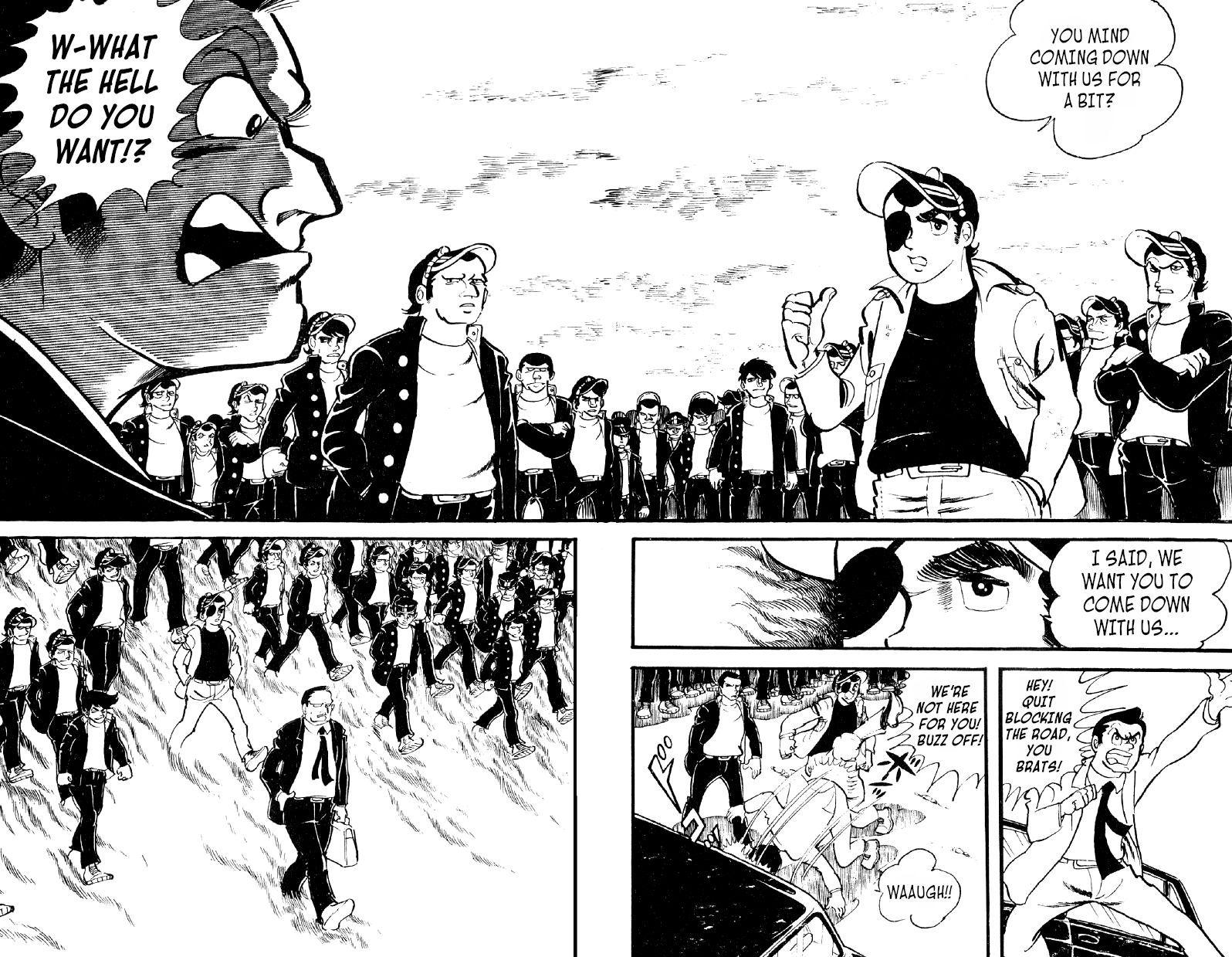 Otoko Ippiki Gaki Daishou Chapter 27 page 2 - Chapter 27 - Mankichi Enraged