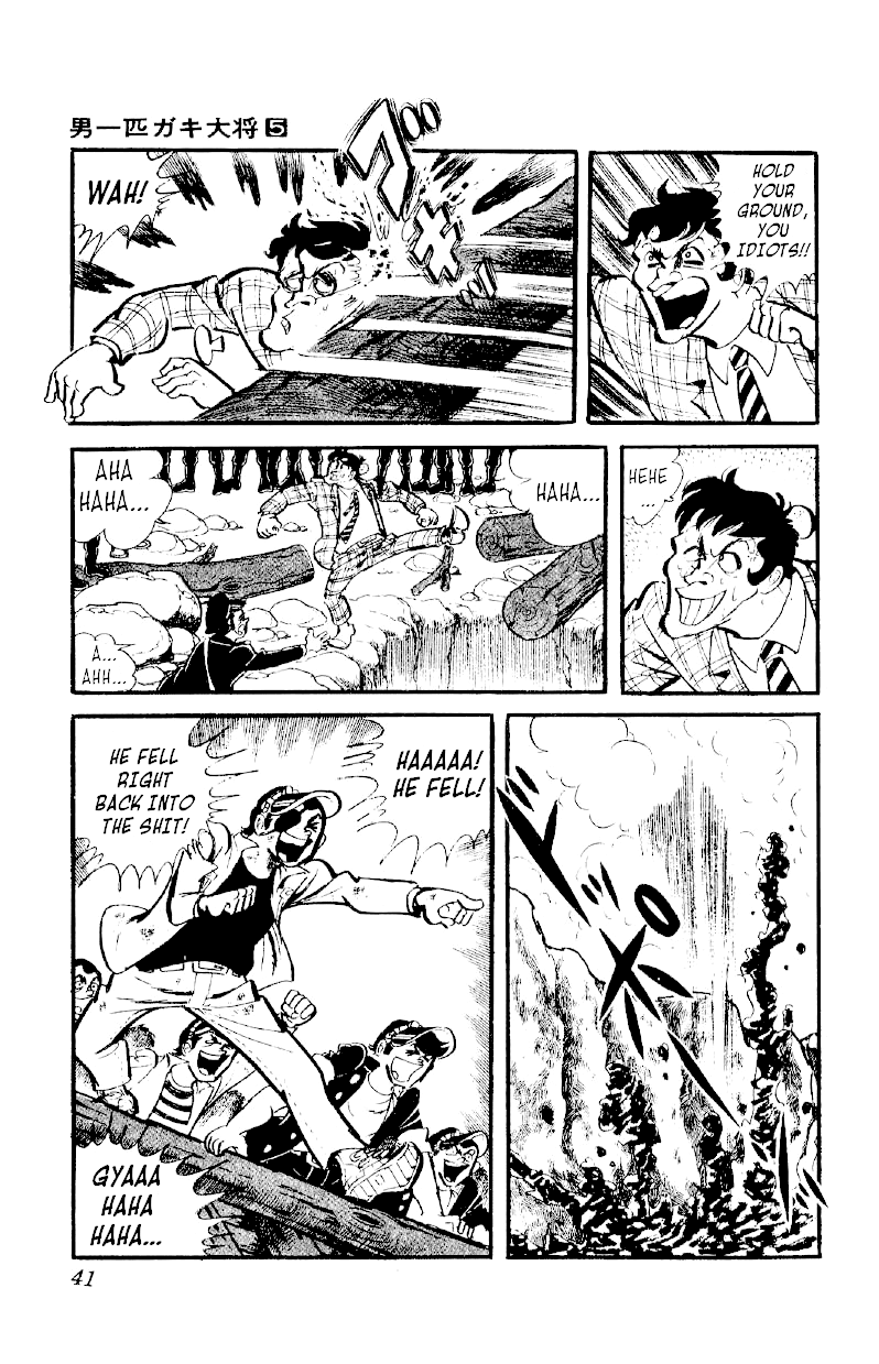 Otoko Ippiki Gaki Daishou Chapter 31 page 11 - Chapter 31: The Mankichi Family's Victory
