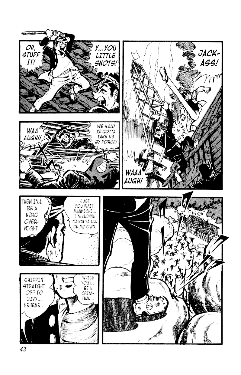 Otoko Ippiki Gaki Daishou Chapter 31 page 12 - Chapter 31: The Mankichi Family's Victory