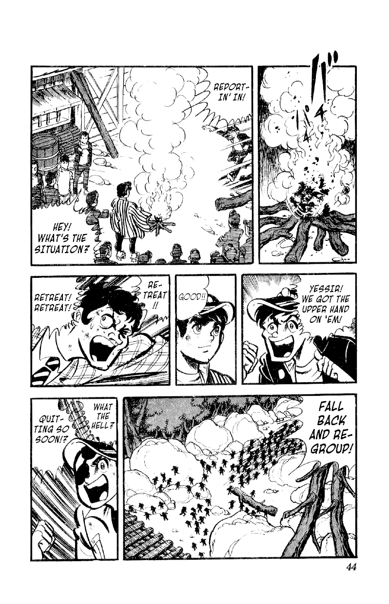 Otoko Ippiki Gaki Daishou Chapter 31 page 13 - Chapter 31: The Mankichi Family's Victory