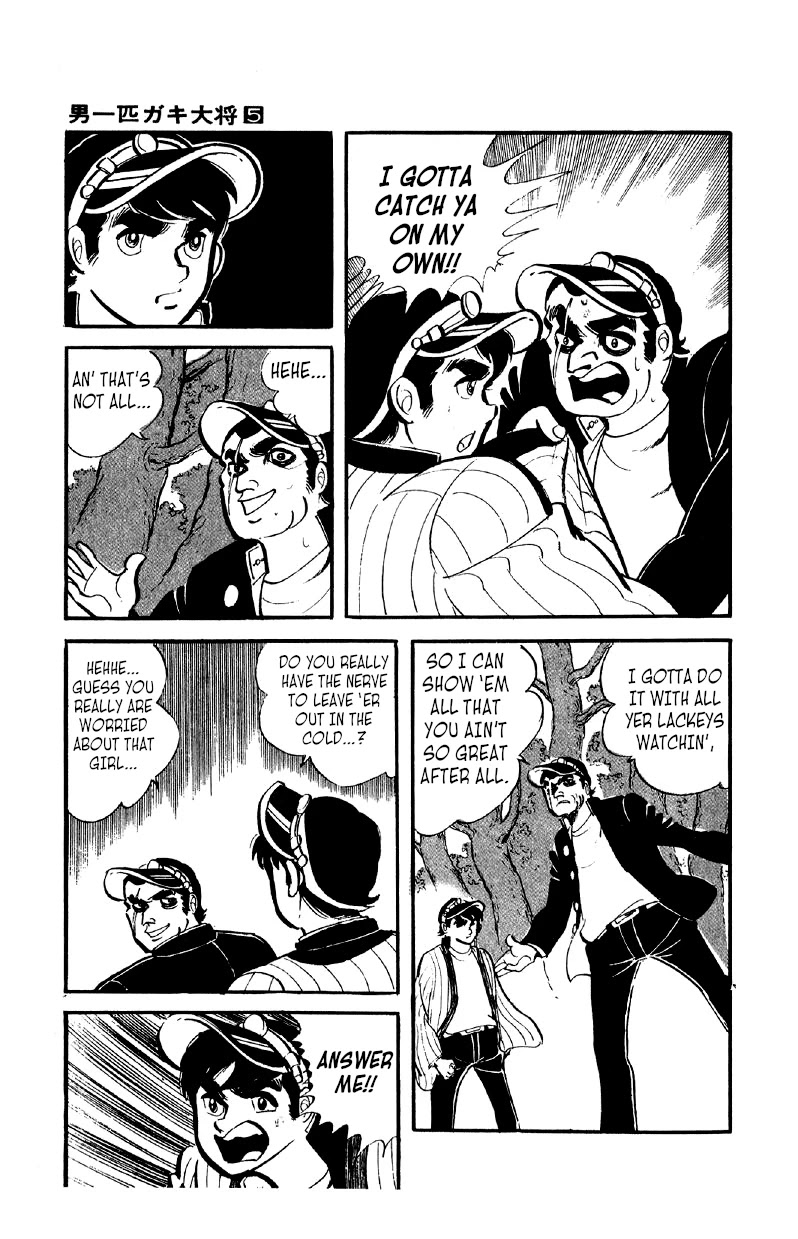 Otoko Ippiki Gaki Daishou Chapter 33 page 10 - Chapter 33: Knock Them Out with Manly Grit