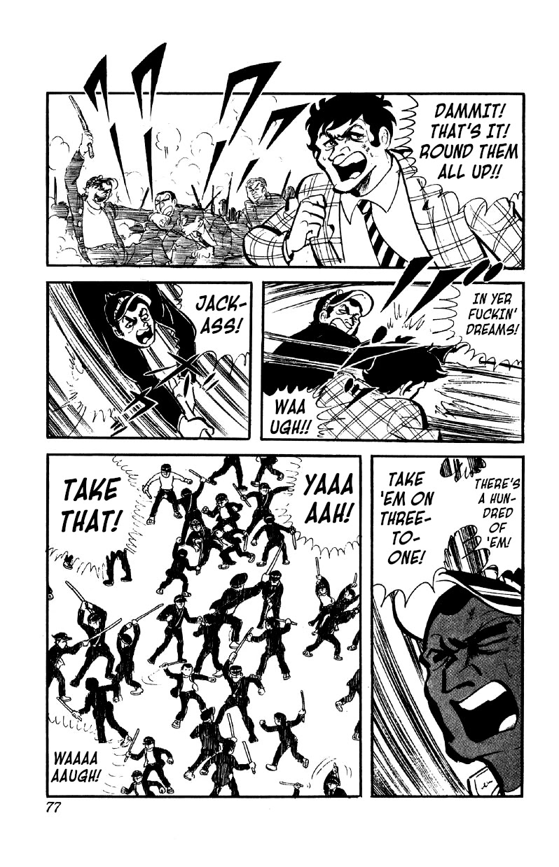 Otoko Ippiki Gaki Daishou Chapter 33 page 8 - Chapter 33: Knock Them Out with Manly Grit