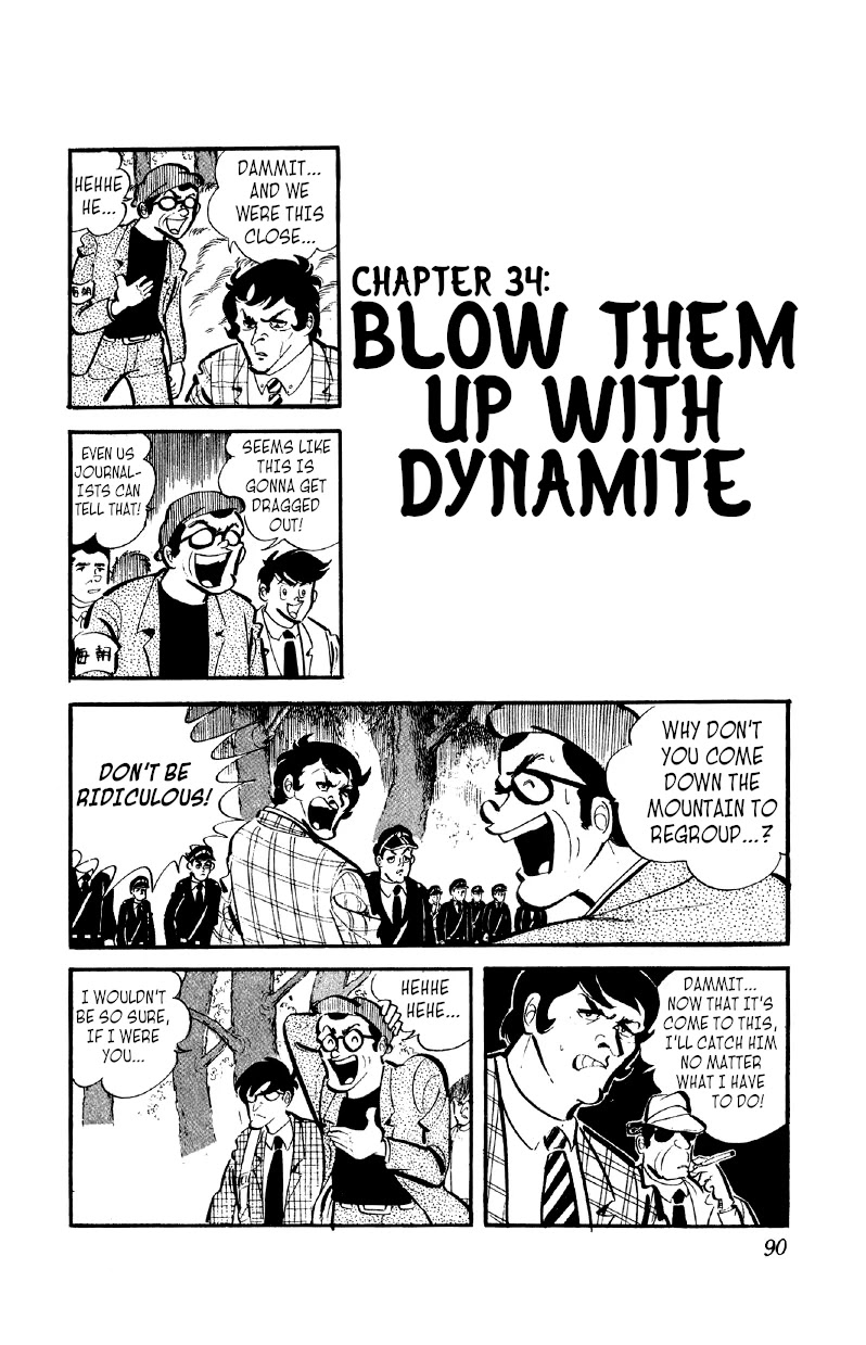 Otoko Ippiki Gaki Daishou Chapter 34 page 1 - Chapter 34: Blow Them Up with Dynamite