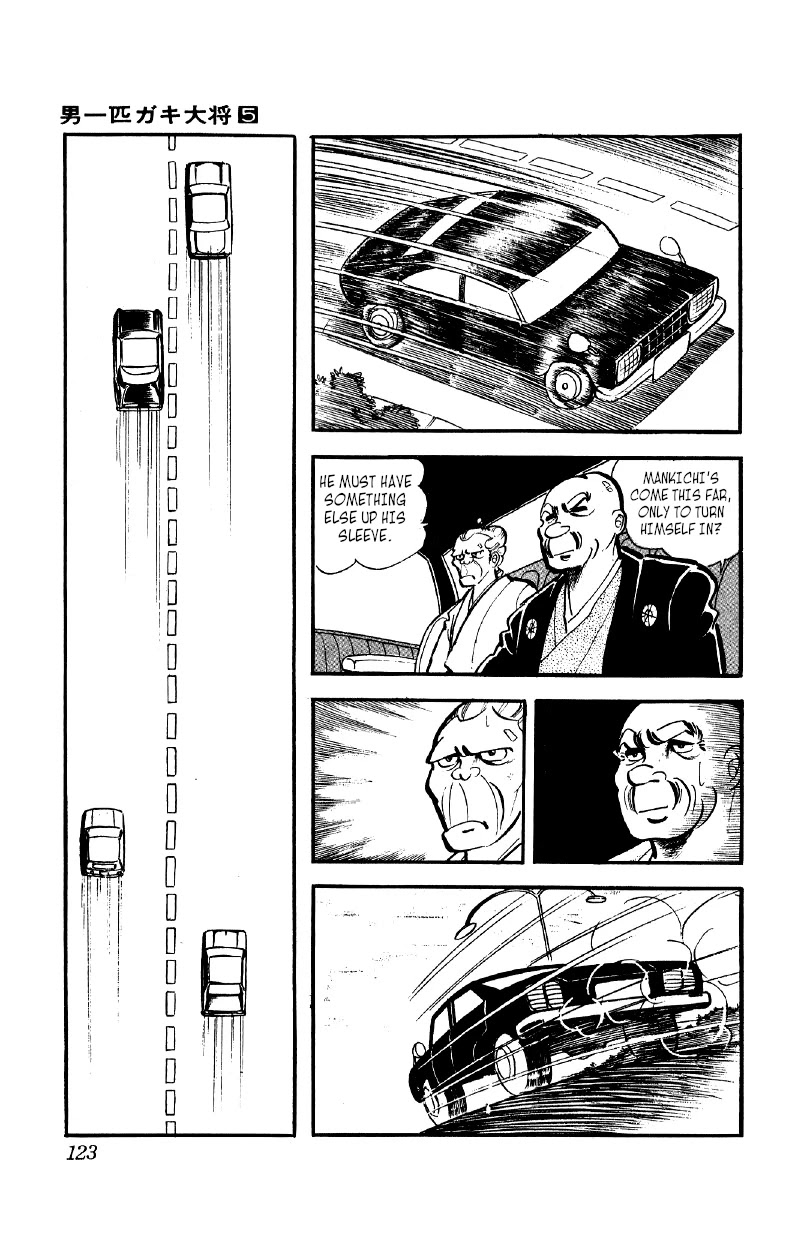 Otoko Ippiki Gaki Daishou Chapter 35 page 15 - Chapter 35: Mankichi Descends the Mountain