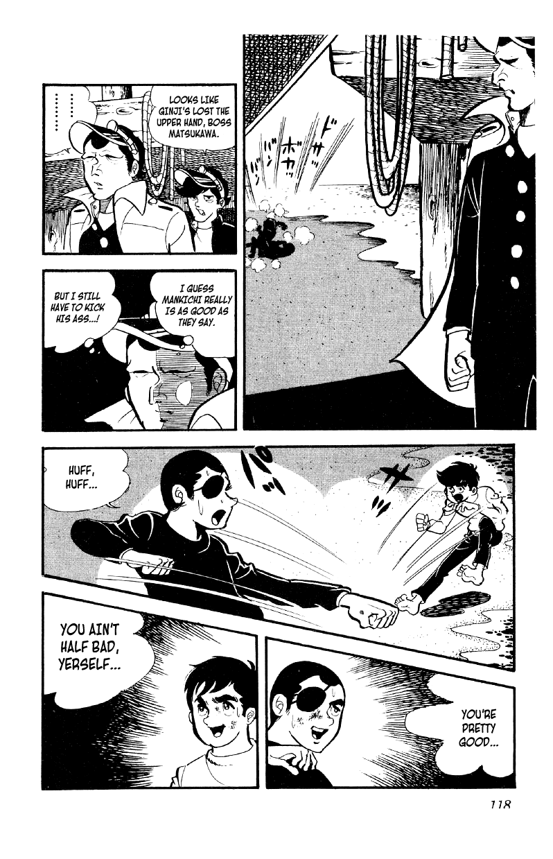 Otoko Ippiki Gaki Daishou Chapter 4 page 21 - Chapter 4: Eyepatch Ginji