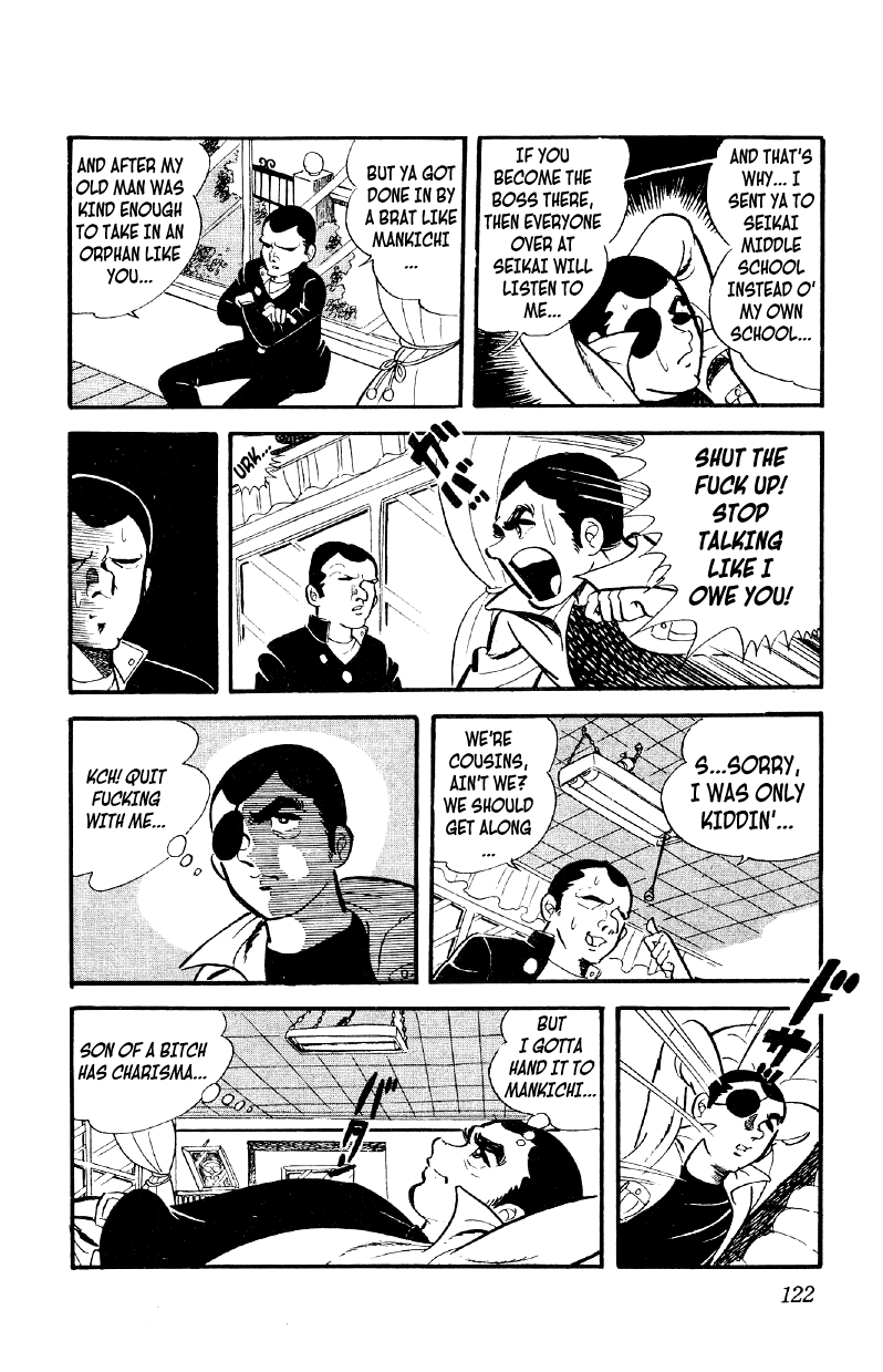 Otoko Ippiki Gaki Daishou Chapter 4 page 25 - Chapter 4: Eyepatch Ginji