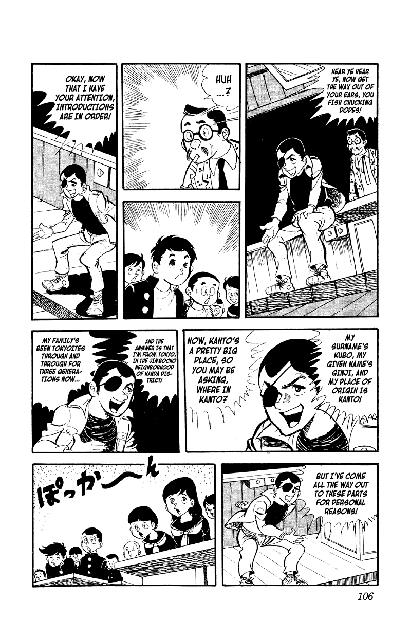 Otoko Ippiki Gaki Daishou Chapter 4 page 9 - Chapter 4: Eyepatch Ginji
