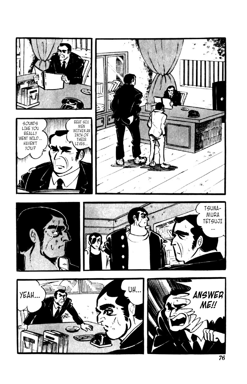 Otoko Ippiki Gaki Daishou Chapter 42 page 9 - Chapter 42: Mankichi Escapes