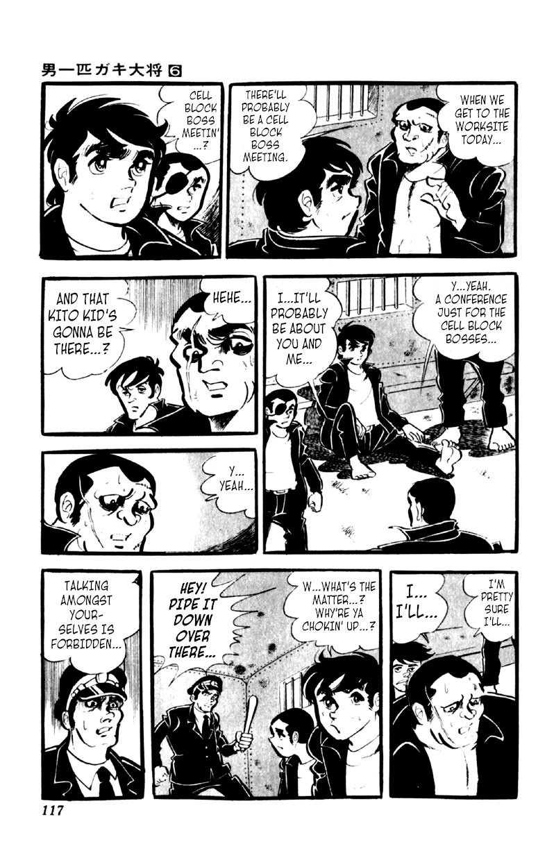 Otoko Ippiki Gaki Daishou Chapter 44 page 10 - Chapter 44: Enter the Chief Cell Block Boss