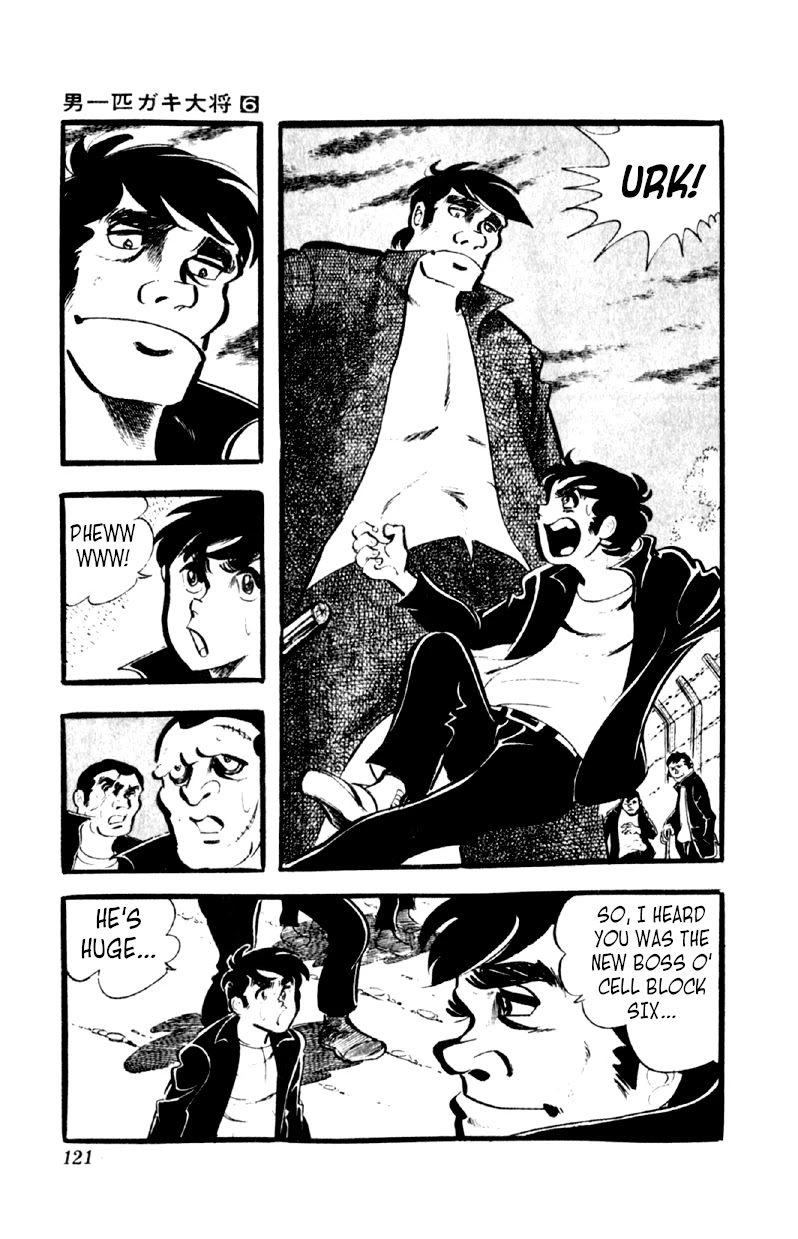 Otoko Ippiki Gaki Daishou Chapter 44 page 14 - Chapter 44: Enter the Chief Cell Block Boss