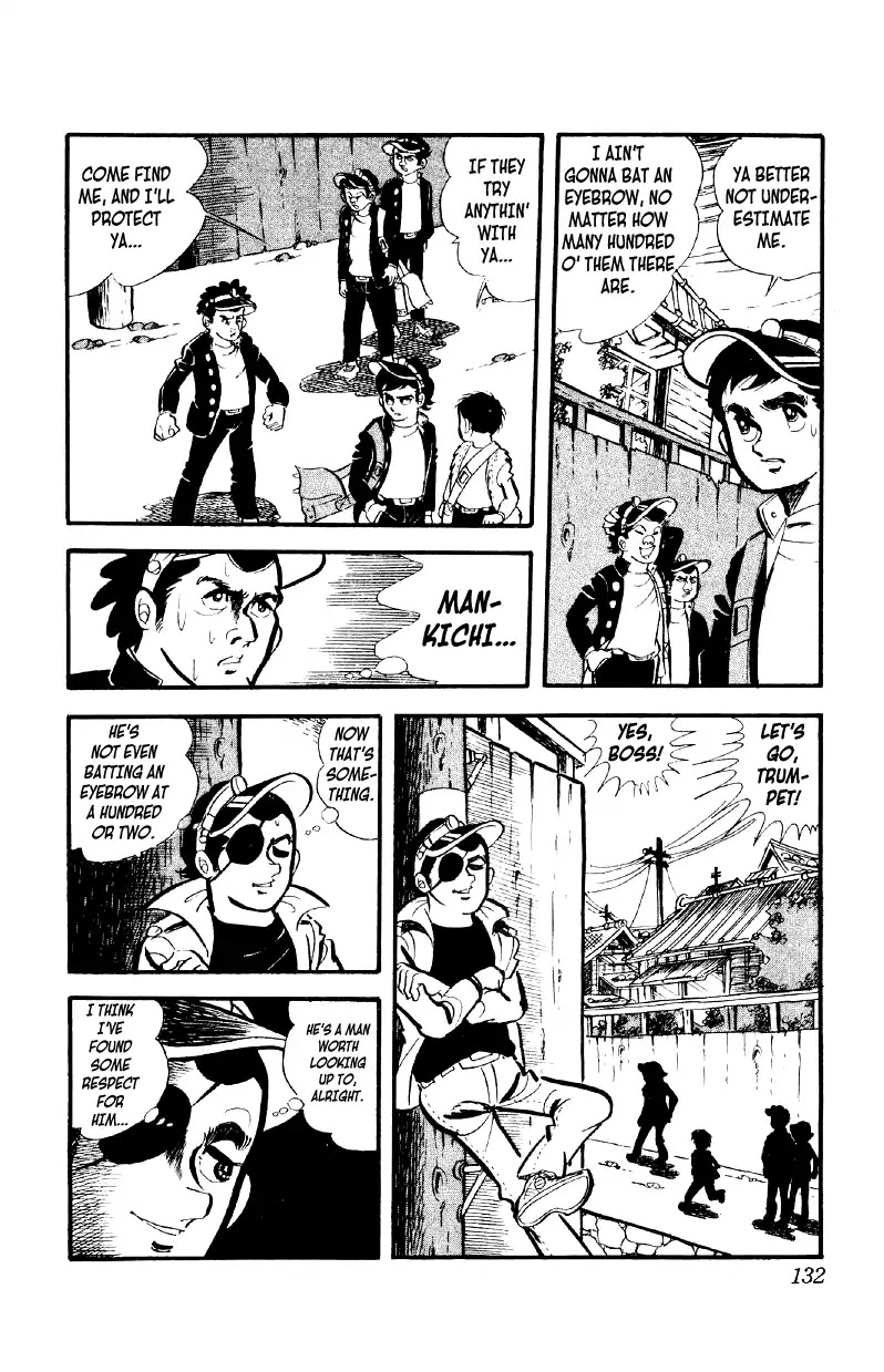 Otoko Ippiki Gaki Daishou Chapter 5 page 5 - Chapter 5: The 180 Vs. 1 Melee