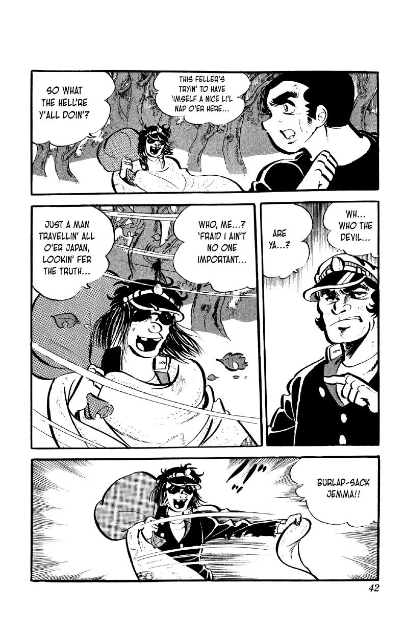 Otoko Ippiki Gaki Daishou Chapter 59 page 3 - Chapter 59: Burlap-Sack Jemma