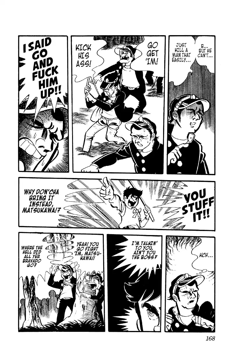 Otoko Ippiki Gaki Daishou Chapter 6 page 11 - Chapter 6: Mankichi's 800 Lackeys
