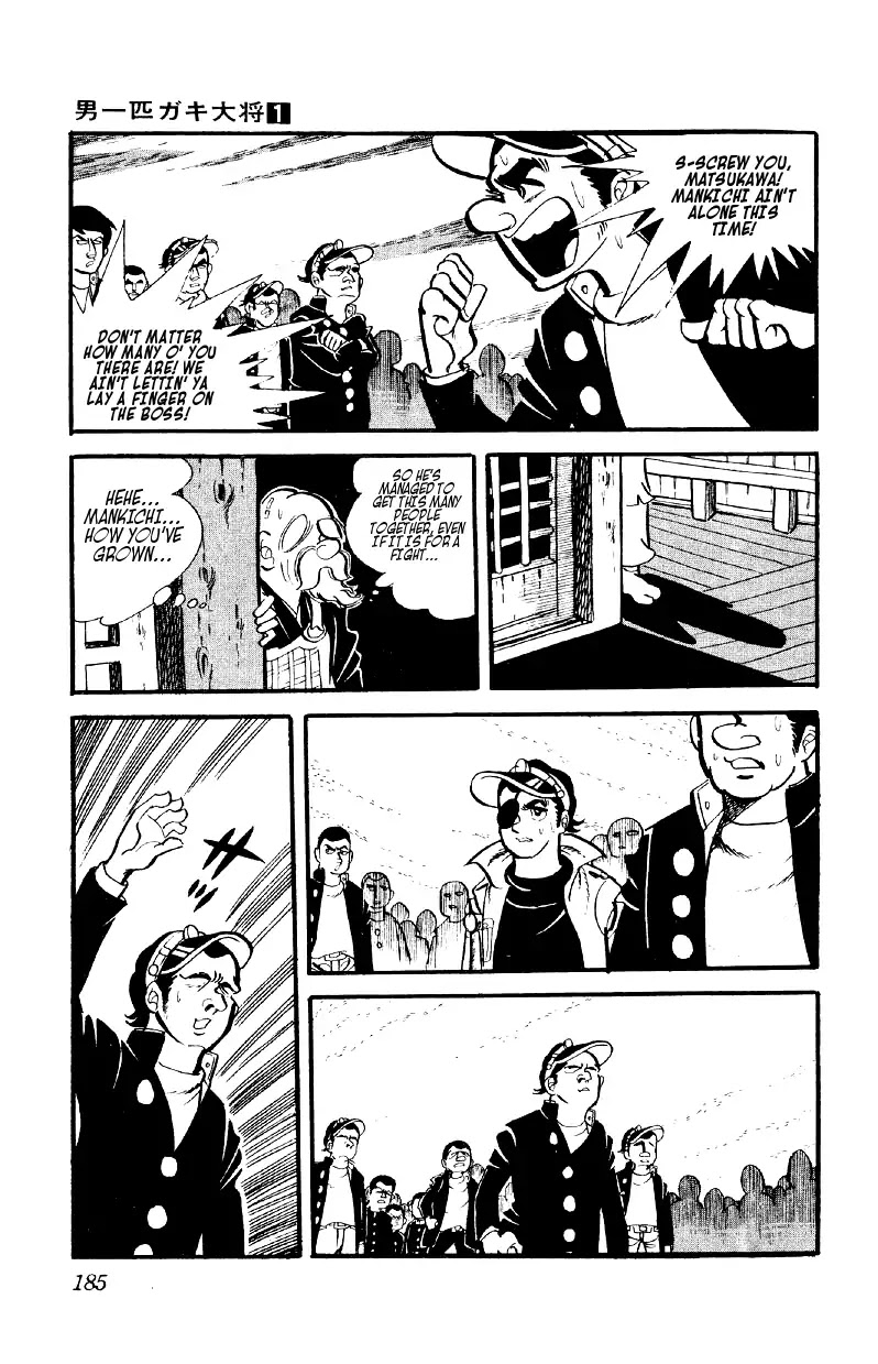Otoko Ippiki Gaki Daishou Chapter 6 page 28 - Chapter 6: Mankichi's 800 Lackeys