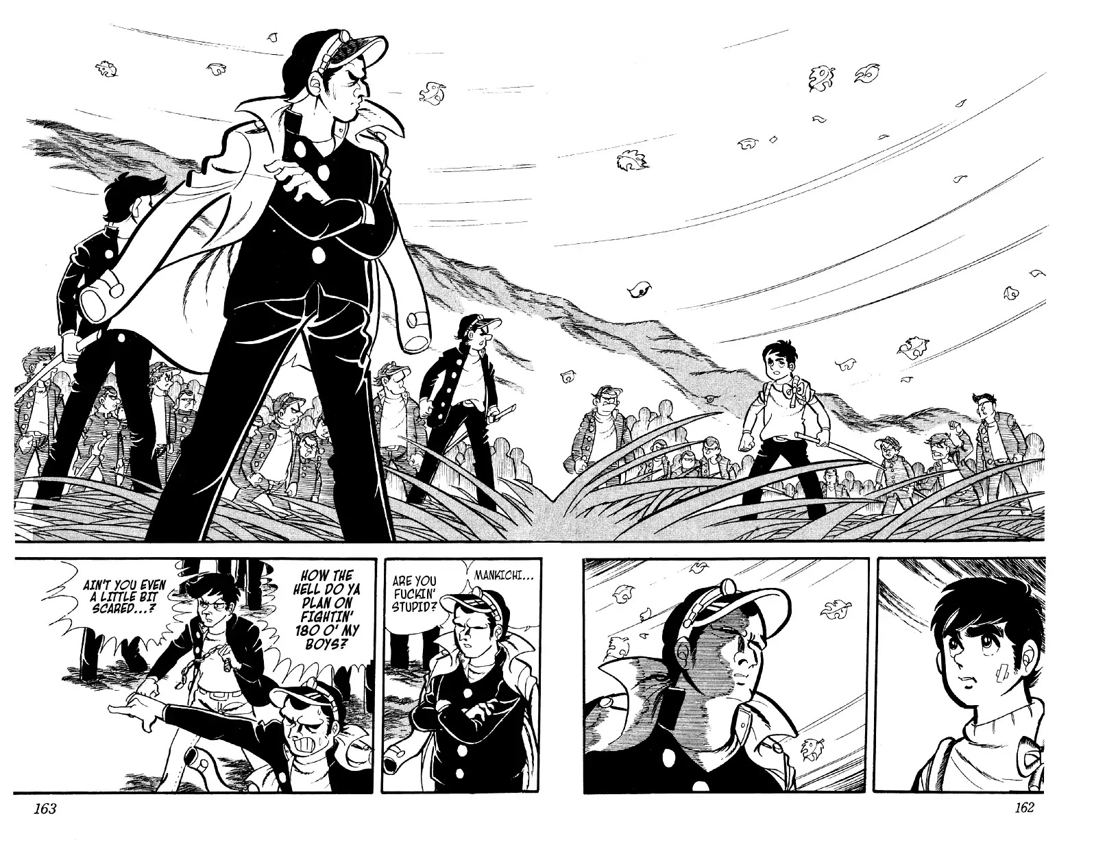 Otoko Ippiki Gaki Daishou Chapter 6 page 6 - Chapter 6: Mankichi's 800 Lackeys