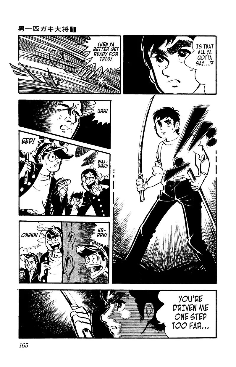 Otoko Ippiki Gaki Daishou Chapter 6 page 8 - Chapter 6: Mankichi's 800 Lackeys