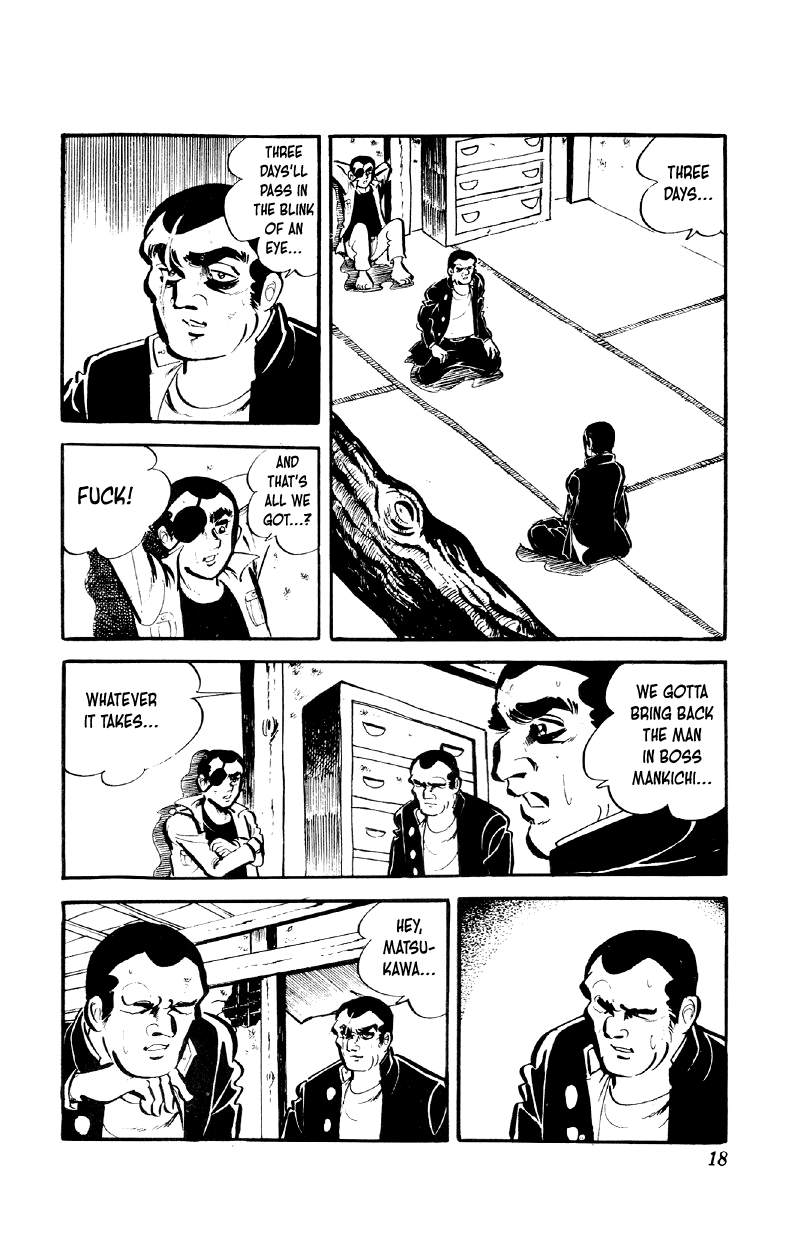 Otoko Ippiki Gaki Daishou Chapter 65 page 16 - Chapter 65: Mankichi Alone