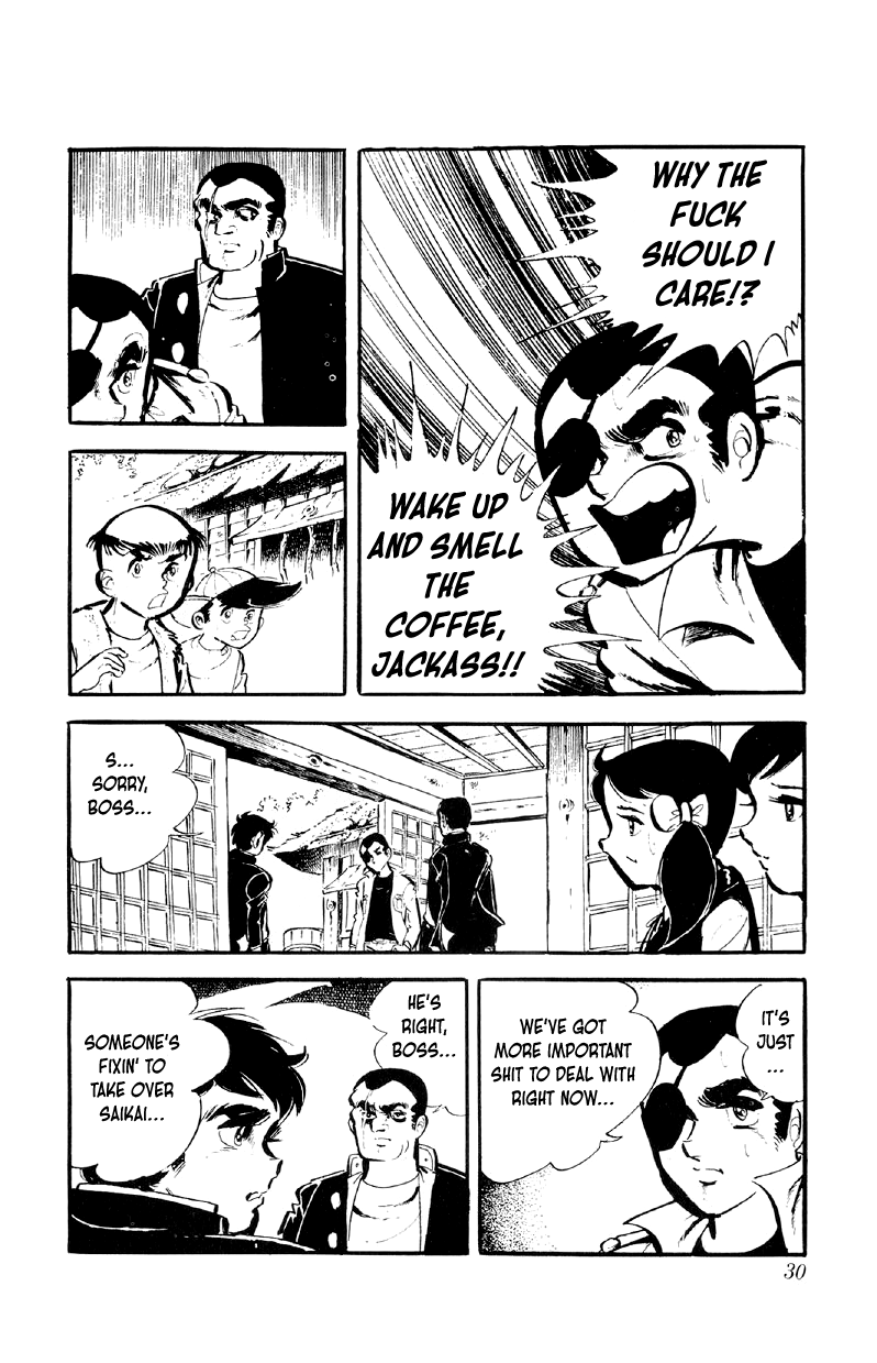 Otoko Ippiki Gaki Daishou Chapter 66 page 4 - Chapter 66: The Reaper of San'in