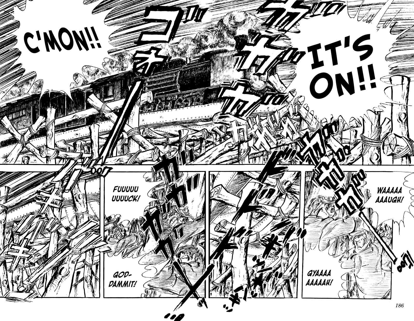 Otoko Ippiki Gaki Daishou Chapter 72 page 9 - Chapter 72: The Human Pillar of Terror