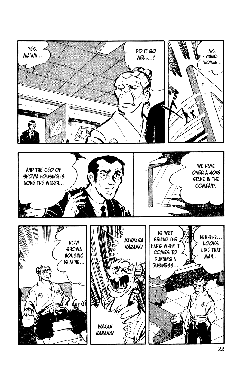 Otoko Ippiki Gaki Daishou Chapter 73 page 21 - Chapter 73: Where is Tsunamura?
