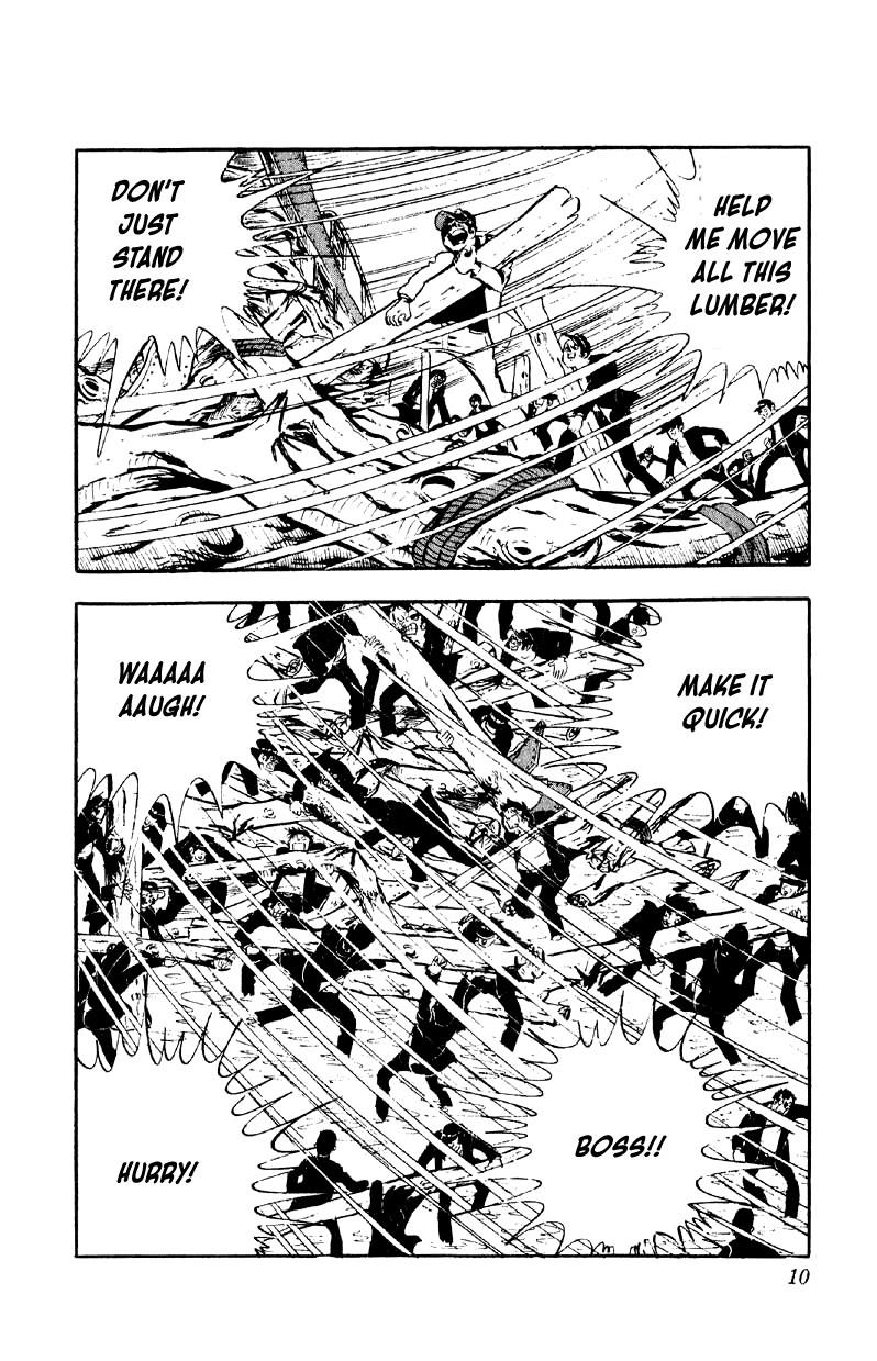 Otoko Ippiki Gaki Daishou Chapter 73 page 9 - Chapter 73: Where is Tsunamura?