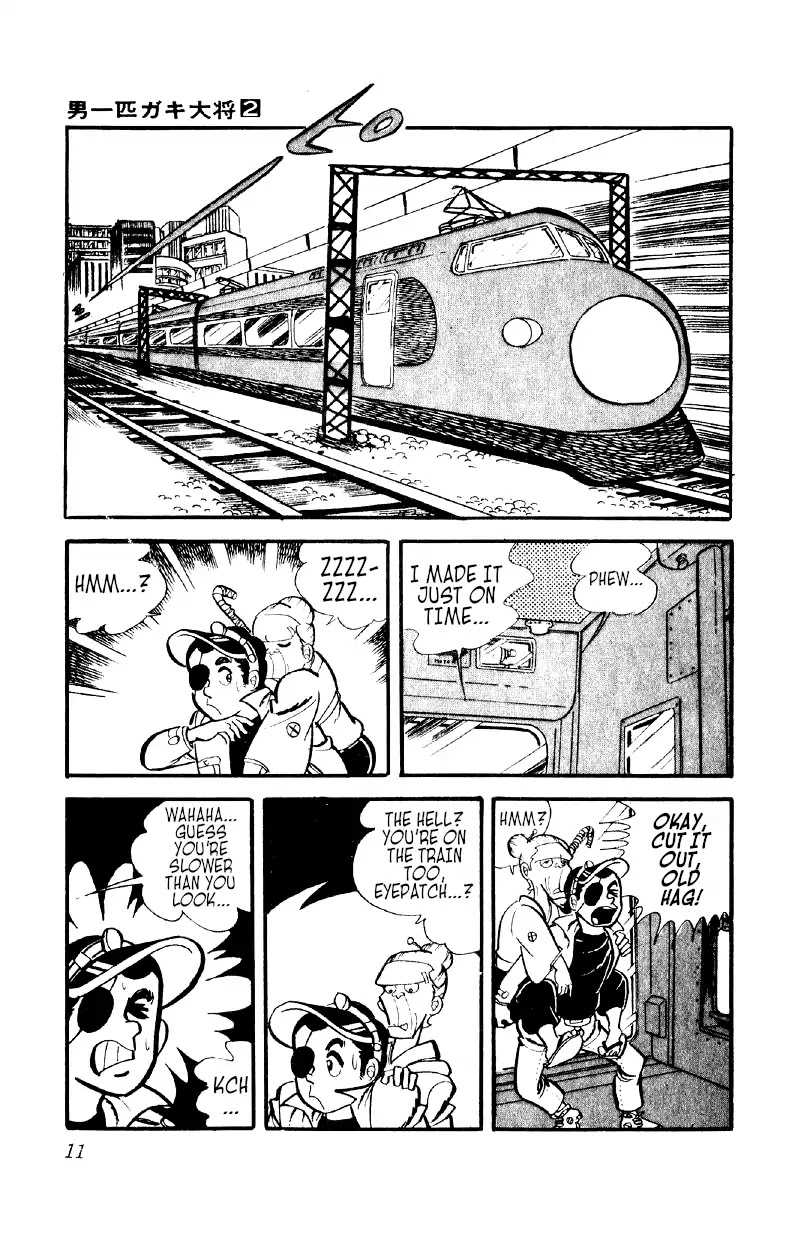 Otoko Ippiki Gaki Daishou Chapter 8 page 10 - Chapter 8: Mankichi's Stopover