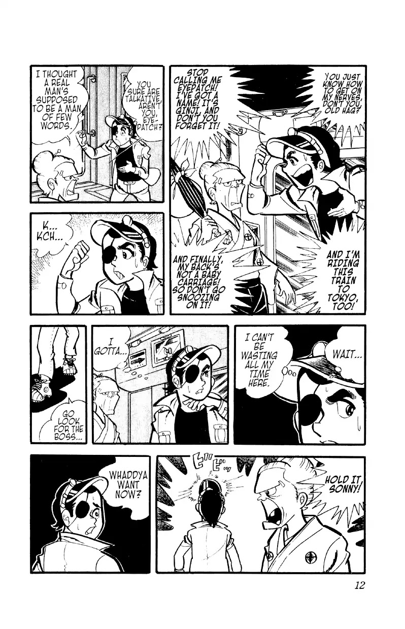 Otoko Ippiki Gaki Daishou Chapter 8 page 11 - Chapter 8: Mankichi's Stopover