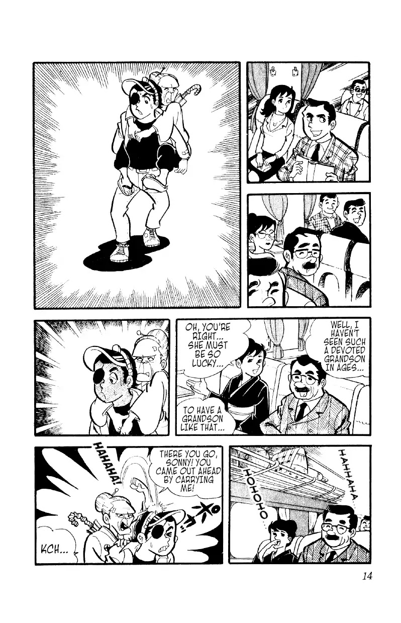 Otoko Ippiki Gaki Daishou Chapter 8 page 13 - Chapter 8: Mankichi's Stopover