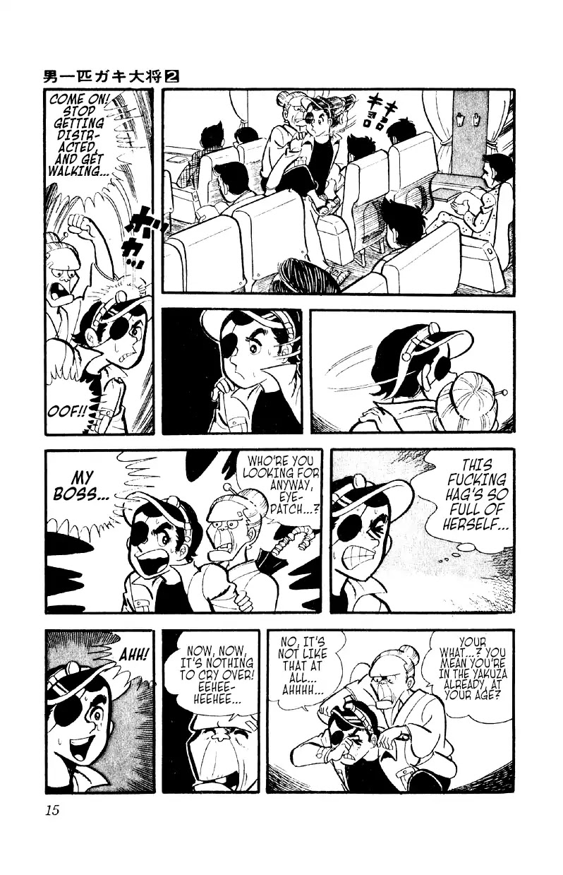 Otoko Ippiki Gaki Daishou Chapter 8 page 14 - Chapter 8: Mankichi's Stopover
