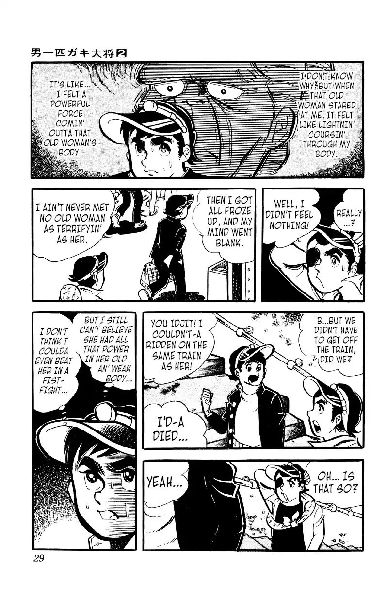 Otoko Ippiki Gaki Daishou Chapter 8 page 28 - Chapter 8: Mankichi's Stopover