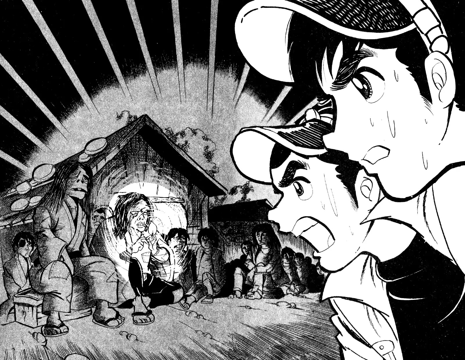 Otoko Ippiki Gaki Daishou Chapter 8 page 33 - Chapter 8: Mankichi's Stopover