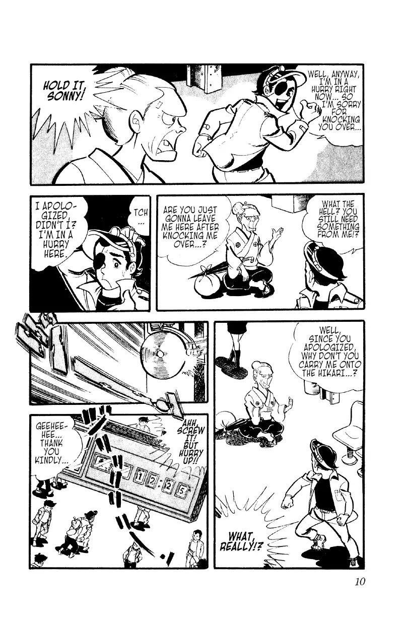 Otoko Ippiki Gaki Daishou Chapter 8 page 9 - Chapter 8: Mankichi's Stopover