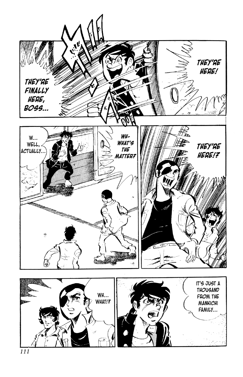 Otoko Ippiki Gaki Daishou Chapter 84 page 7 - Chapter 84: Mankichi's Weight
