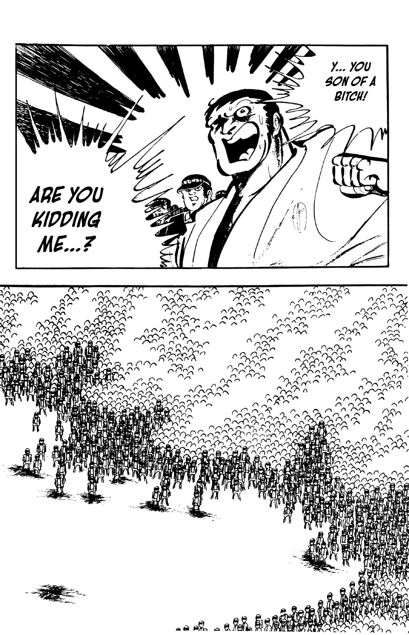 Otoko Ippiki Gaki Daishou Chapter 85 page 5 - Chapter 85: Mankichi's Moment of Splendor