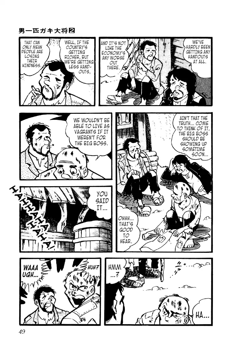 Otoko Ippiki Gaki Daishou Chapter 9 page 11 - Chapter 9: The Vagrants' Big Boss