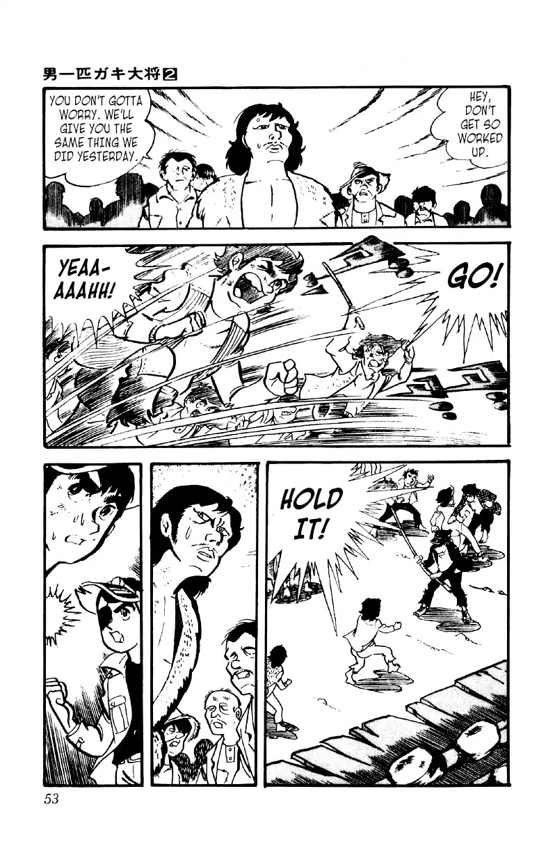 Otoko Ippiki Gaki Daishou Chapter 9 page 15 - Chapter 9: The Vagrants' Big Boss
