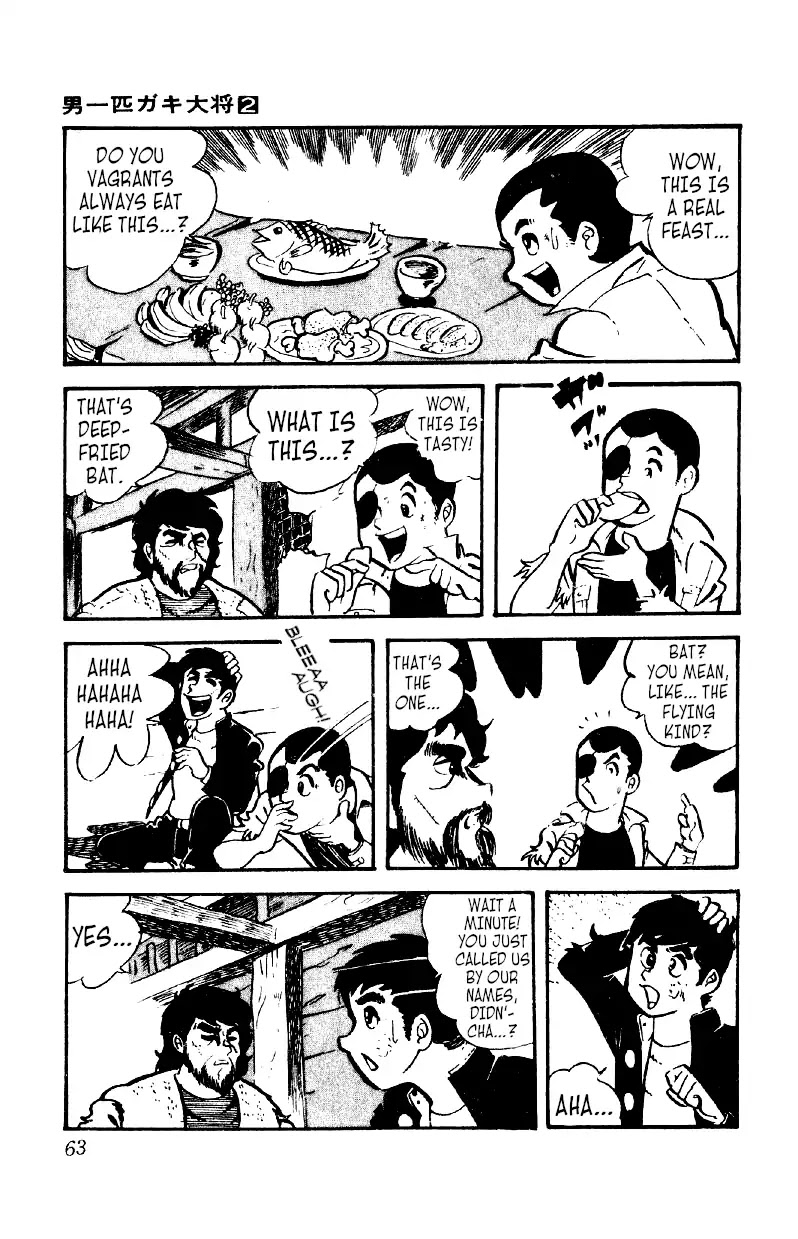 Otoko Ippiki Gaki Daishou Chapter 9 page 25 - Chapter 9: The Vagrants' Big Boss