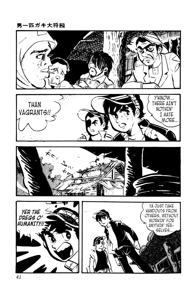 Otoko Ippiki Gaki Daishou Chapter 9 page 3 - Chapter 9: The Vagrants' Big Boss